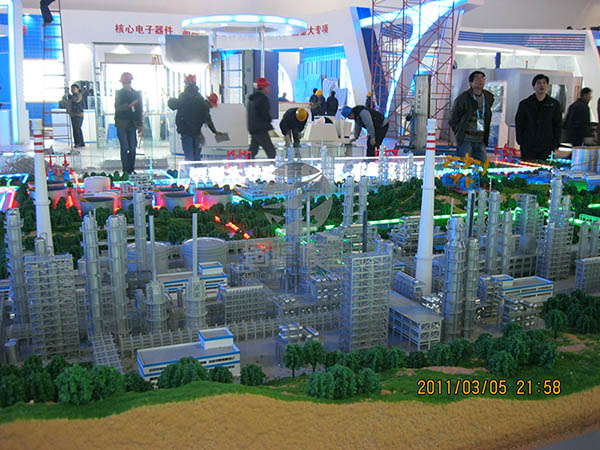 中方县工业模型
