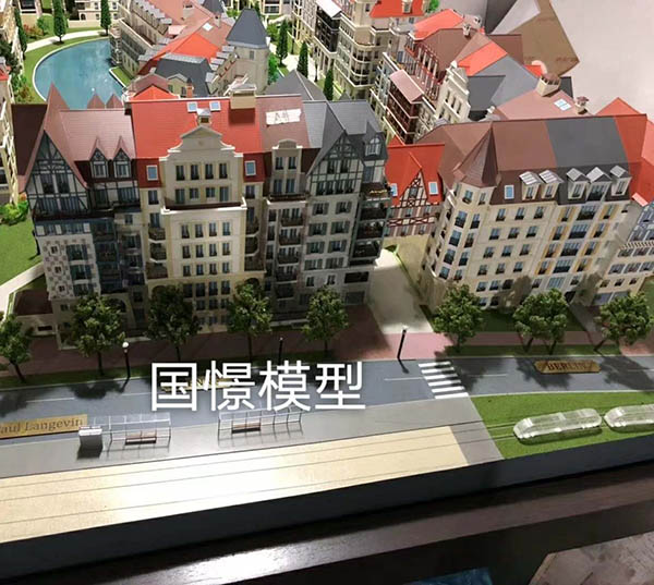 中方县建筑模型