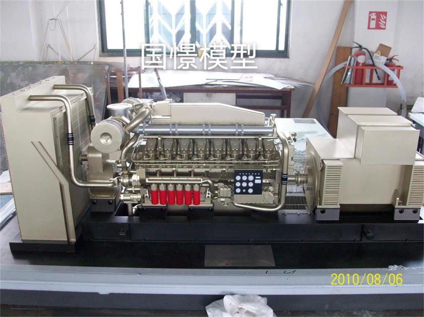 中方县柴油机模型